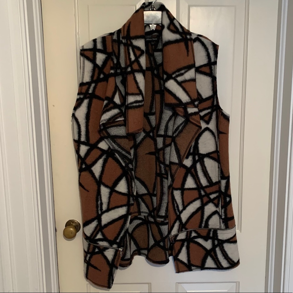 Wool vest jacket